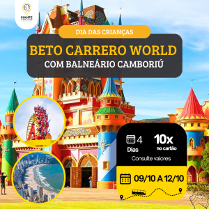 BETO CARRERO COM BALNEÁRIO CAMBORIU